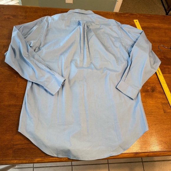 Ralph Lauren Light Blue Casual Button-Down Shirt Classic fit size large - Picture 7 of 8